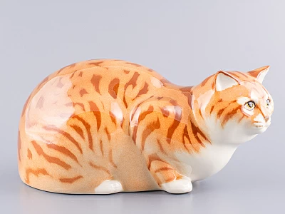 Скульптура форма Кот Мурзик рисунок Руся арт. 82.97623.00.1