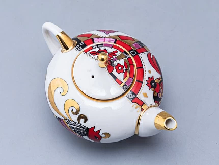 Комплект чайников Новгородский Красный конь арт. 81.10353.00.1 Комплект чайников Новгородский Красный конь арт. 81.10353.00.1