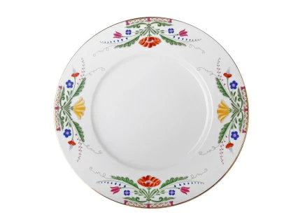 Тарелка мелкая 270 мм форма Европейская-2 рисунок Замоскворечье арт. 80.85337.00.1, 