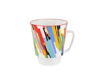 Чашка с блюдцем 165 мл форма Майская рисунок Движение 2, арт. 81.27267.00.1 Чашка с блюдцем 165 мл форма Майская рисунок Движение 2, арт. 81.27267.00.1