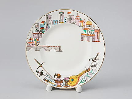 Тарелка 150 мм, форма Гладкая, рисунок Балет Ромео и Джульетта, арт 80.74321.00.1