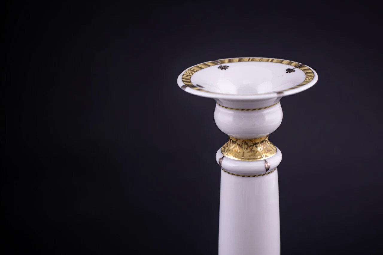 Подсвечник Золото и серебро, форма Классика, арт 60.00022.00.1, 