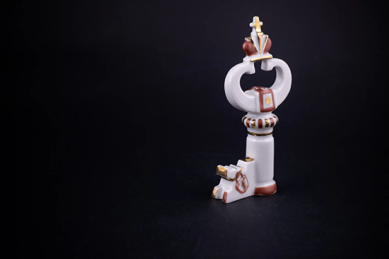 Скульптура Ключ №5, Новогодний арт 62.02425.00.1, 