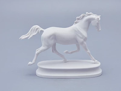 Скульптура в подарочной упаковке, форма Конь Арабской породы, рисунок Белый арт. 81.18628.00.1