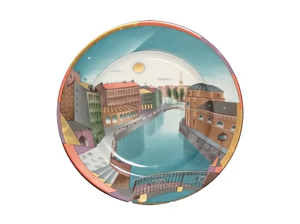 Подарочный набор декоративный 270 мм форма Европейская-2 рисунок Мойка. Раннее утро арт. 81.25638.00.1 Подарочный набор декоративный 270 мм форма Европейская-2 рисунок Мойка. Раннее утро арт. 81.25638.00.1