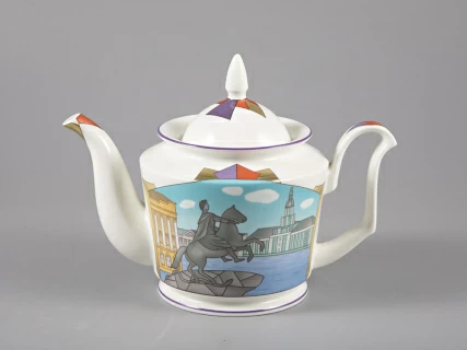 Сервиз форма Юлия рисунок Петербургские картинки, 6 предметов на 2 персоны, арт. 81.29021.00.1, 