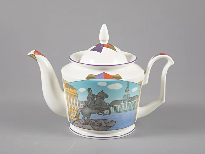 Сервиз форма Юлия рисунок Петербургские картинки, 6 предметов на 2 персоны, арт. 81.29021.00.1, 