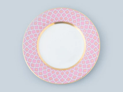 Чашка с блюдцем 250 мл форма Идиллия рисунок Астра 1 арт 81.32372.00.1, 