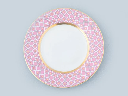 Чашка с блюдцем 250 мл форма Идиллия рисунок Астра 1 арт 81.32372.00.1