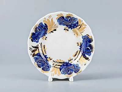 Сервиз чайный форма Тюльпан рисунок Золотой сад, 6 персон 20 предметов, арт. 81.10736.04.1