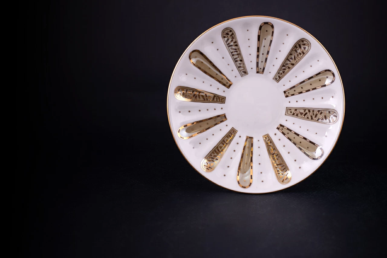 Чашка с блюдцем Дюймовочка, форма Лучистая, арт 70.02740.00.1, 