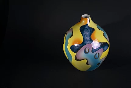 Ваза Наргиза на форме Круглая арт 60.13476.00.1 Ваза Наргиза на форме Круглая арт 60.13476.00.1