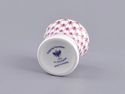 Рюмка для яйца форма Молодежная рисунок Сетка Блюз 2 арт. 80.92417.00.1