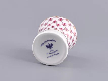 Рюмка для яйца форма Молодежная рисунок Сетка Блюз 2 арт. 80.92417.00.1, 