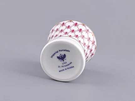 Рюмка для яйца форма Молодежная рисунок Сетка Блюз 2 арт. 80.92417.00.1