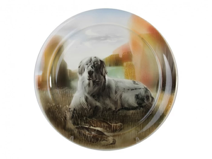 Блюдо декоративное 450 мм форма Круглая рисунок После охоты арт. 60.08689.00.5, 