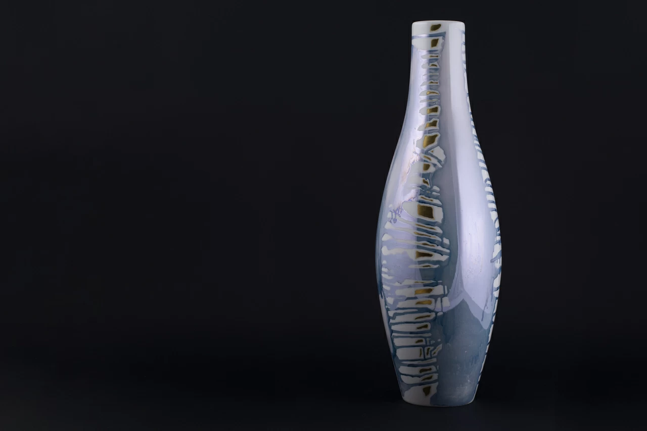 Ваза Блики на форме Высокая, арт 60.14051.00.1,  Ваза Блики на форме Высокая, арт 60.14051.00.1,