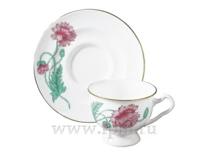 Чашка с блюдцем чайная Айседора Олимпия 250 мл арт. 81.19337.00.1, 