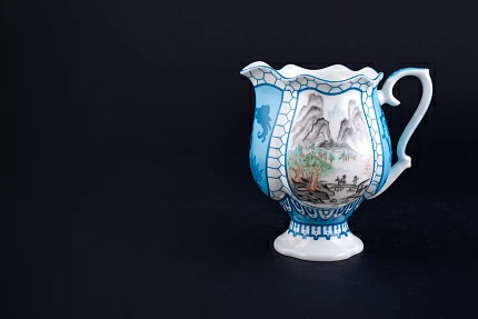 Сервиз чайный Горы и воды на форме Наташа арт 81.19889.00.1