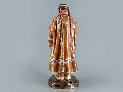 Скульптура Народности России Вогульская женщина арт. 82.78573.00.1