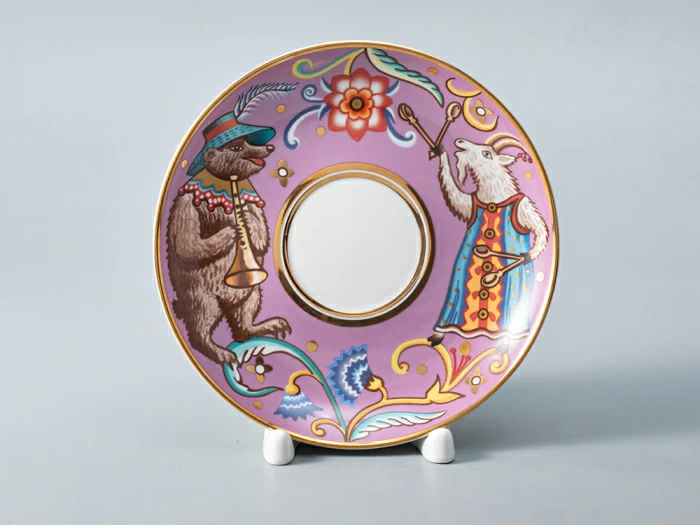 Чашка с блюдцем чайная 220 мл форма Банкетная рисунок Чудоград. Ярмарка арт. 81.29159.00.1, 