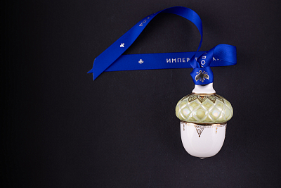 Елочная игрушка Желудь Салатовый, арт 60.21184.00.1