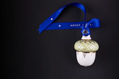 Елочная игрушка Желудь Салатовый, арт 60.21184.00.1