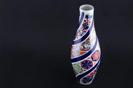 Ваза Готика на форме Высокая, арт. 60.07130.00.1 Ваза Готика на форме Высокая, арт. 60.07130.00.1