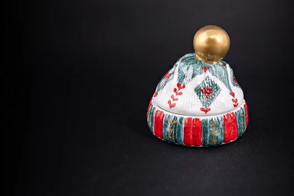 Шкатулка Детская шапочка, рисунок Ромбик, арт 60.16409.00.1