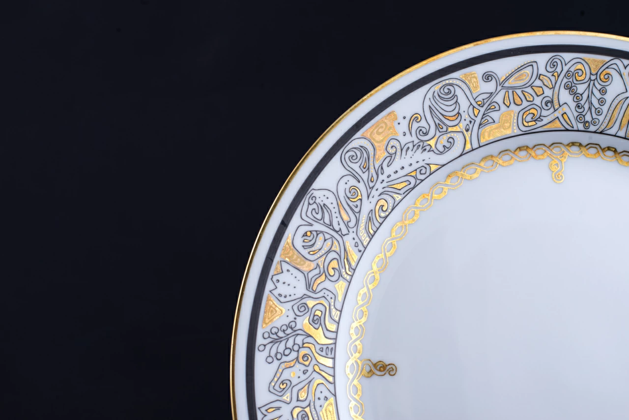 Тарелка 300 мм Русский модерн, на форме Европейская, арт 60.08575.00.1, 