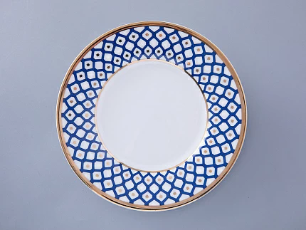 Чашка с блюдцем 250 мл форма Идиллия рисунок Индиго 2 арт. 81.31121.00.1 Чашка с блюдцем 250 мл форма Идиллия рисунок Индиго 2 арт. 81.31121.00.1