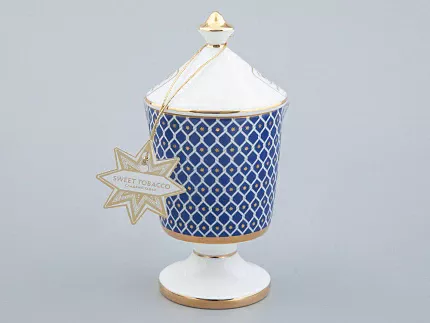 Подарочный Набор Свеча ароматическая Индиго 2 аромат Ваниль Сладкий табак арт. 81.32063.00.1