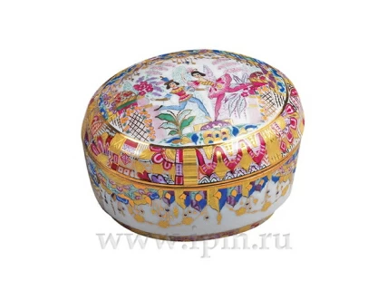 Туалетная коробочка Овальная Русский балет арт. 80.04777.00.1,  Туалетная коробочка Овальная Русский балет арт. 80.04777.00.1,