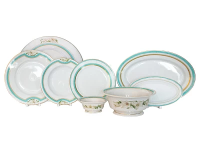 Сервиз столовый форма Европейская рисунок Северная Аврора, 6 персон 24 предмета, арт. 81.23254.00.1