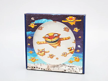 Подарочный набор дек. тарелка Эллипс Вася Ложкин. Вечерний полет, арт. 81.29341.00.1 Подарочный набор дек. тарелка Эллипс Вася Ложкин. Вечерний полет, арт. 81.29341.00.1