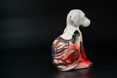 Скульптура Щенок Любопытный, арт 62.11230.00.1