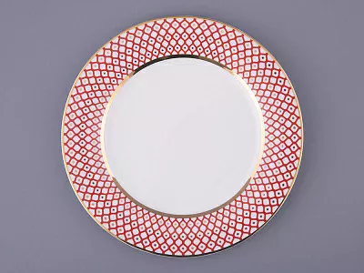 Тарелка плоская 270 мм форма Стандартная 2 рисунок №2 Скарлетт арт. 80.93391.00.1