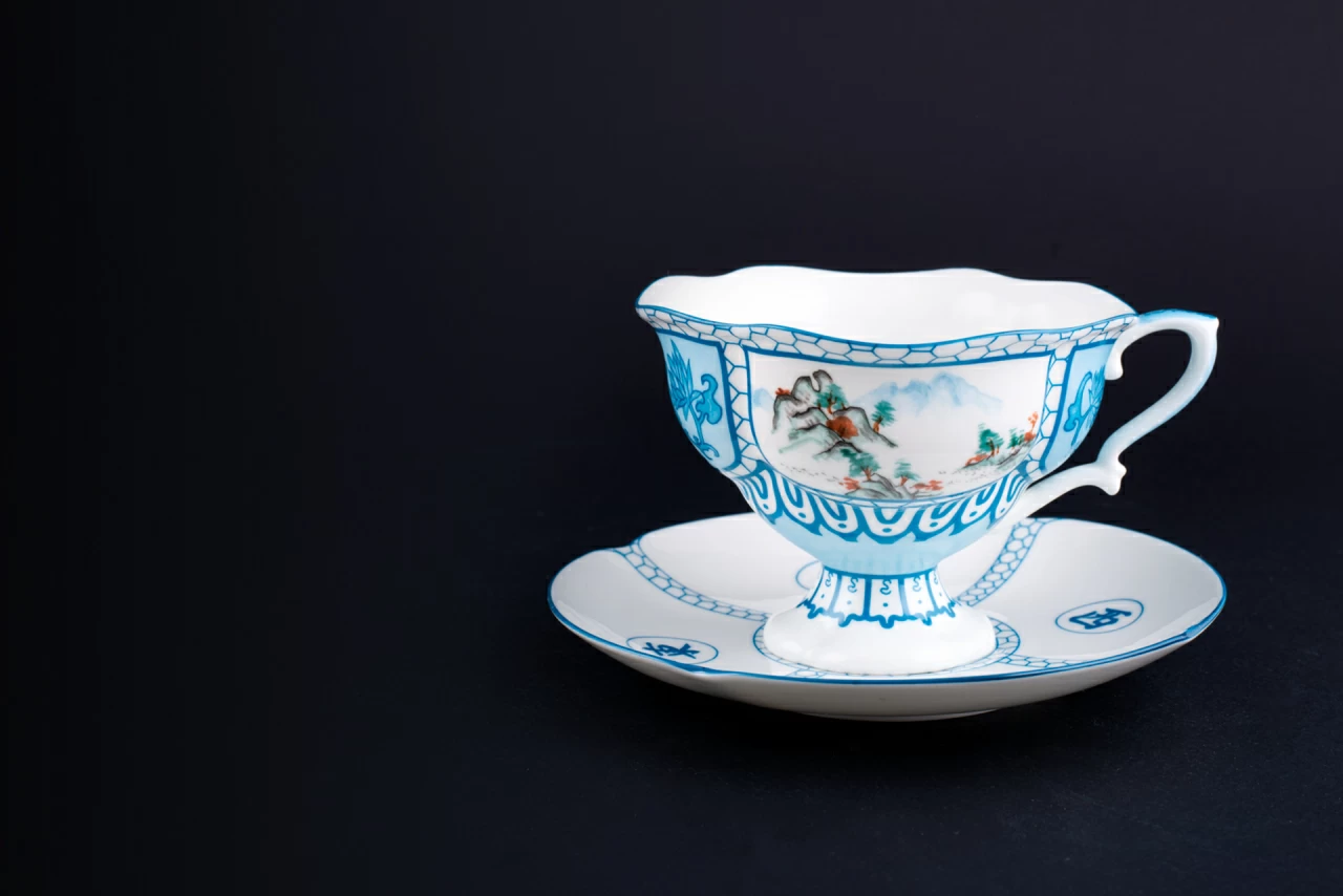 Сервиз чайный Горы и воды на форме Наташа арт 81.19889.00.1, 