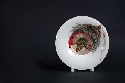 Чашка с блюдцем чайная. форма Юлия. рисунок Татьянин день арт. 40.03547.00.1