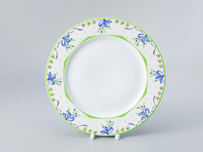 Тарелка мелкая 270 форма Европейская - 2 рисунок Цветная Пасха, арт. 80.98861.00.1, 