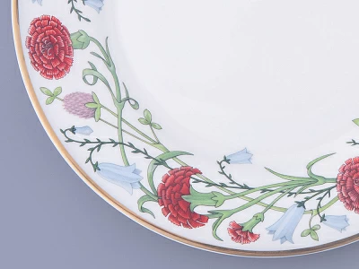 Тарелка плоская 270 мм форма Стандартная-2 рисунок Сад Алисы, арт. 80.47613.00.1