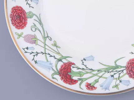 Тарелка плоская 270 мм форма Стандартная-2 рисунок Сад Алисы, арт. 80.47613.00.1