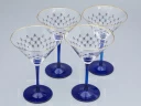 Набор (4 бокала для мартини) 150 мл Кобальтовая сетка арт. 14.11002.07, 