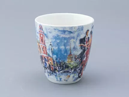 Бокал форма Вариации 450 мл рисунок Шпильки на Невском, арт 80.01242.00.1