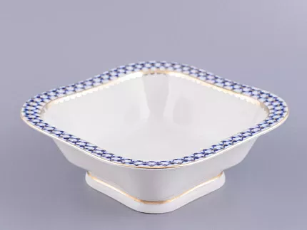 Салатник шести порционный квадратный Молодежная Кобальтовая сетка арт. 80.09899.00.1