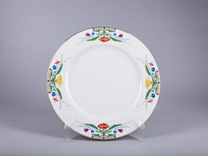 Блюдо круглое 320 мм, форма Европейская 2, рисунок Замоскворечье, арт. 80.85342.00.1, 