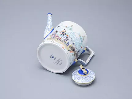 Сервиз чайный форма Гербовая рисунок Зимние забавы, 4 персоны 10 предметов арт. 81.20899.00.1