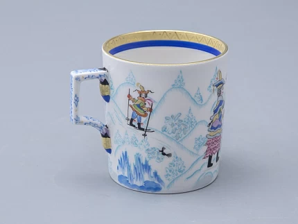 Сервиз чайный форма Гербовая рисунок Зимние забавы, 4 персоны 10 предметов арт. 81.20899.00.1 Сервиз чайный форма Гербовая рисунок Зимние забавы, 4 персоны 10 предметов арт. 81.20899.00.1