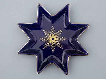 Подарочный набор форма Звезда рисунок Индиго арт. 81.31549.00.1 Подарочный набор форма Звезда рисунок Индиго арт. 81.31549.00.1