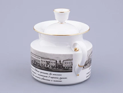 Сервиз чайный на 6 персон 15 предметов, форма Банкетная рисунок Великолепный Невский, арт. 81.32683.00.1